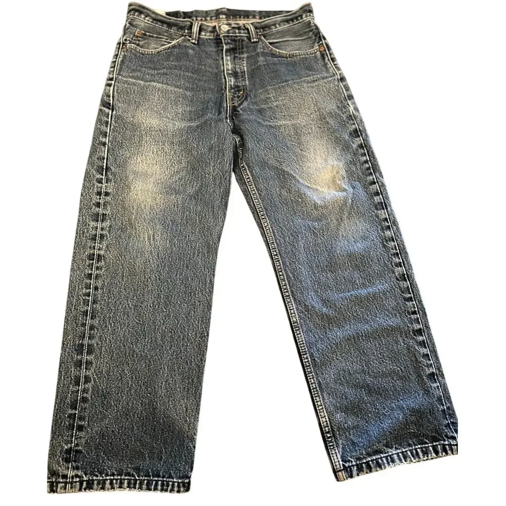 Levi's 550 Relaxed Fit Jeans, Medium Stonewash, Men's 33x32